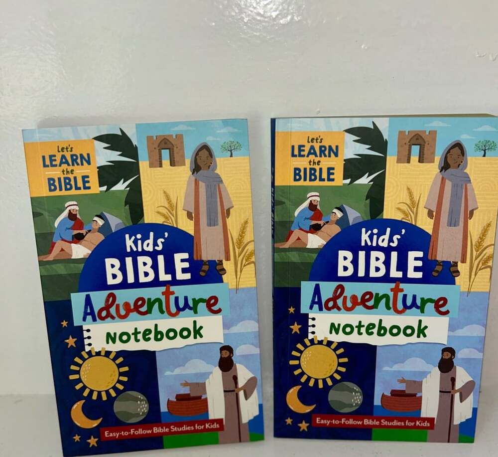 2 Kids' Bible Adventure Notebook: Easy-to-Follow Bible Studies for Kids